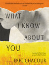 What I Know About You